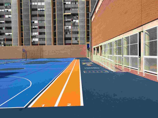 Pista de baloncesto