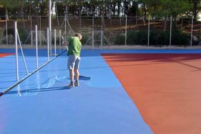 Pinturas Filiu pavimento deportivo 6