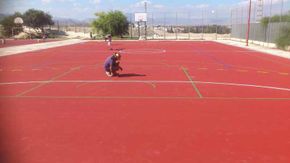 Pinturas Filiu pavimento deportivo 3